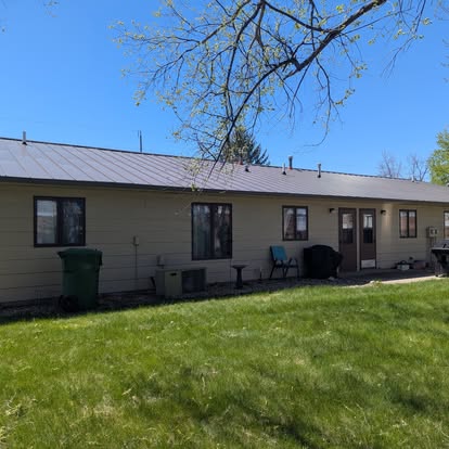Standing-seam roof replacement on a ranch home, Huron SD